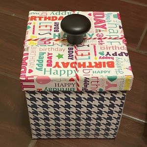 Explosion surprise birthday box gift DIY